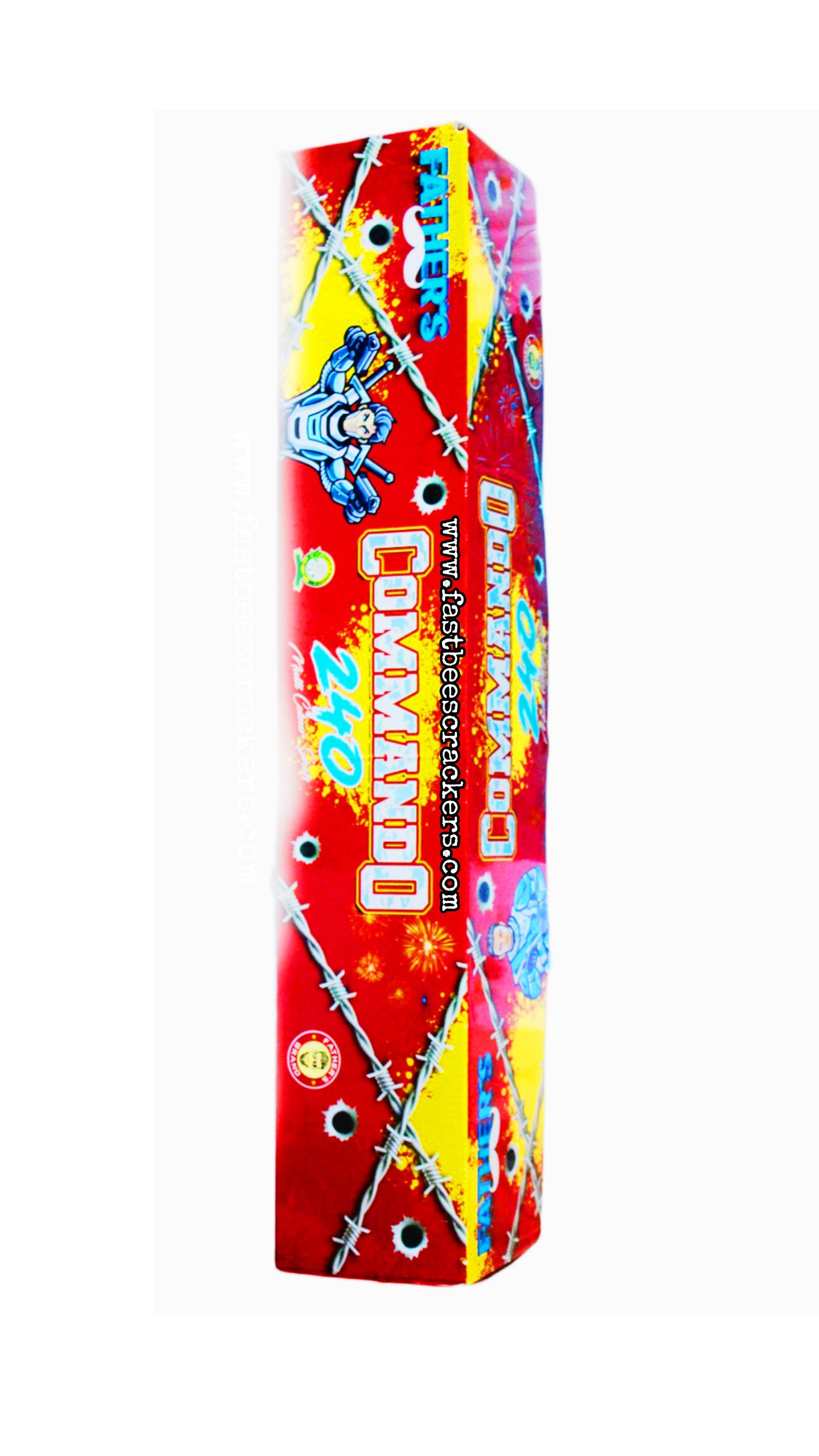 240 Shot Multicolor with Crackling